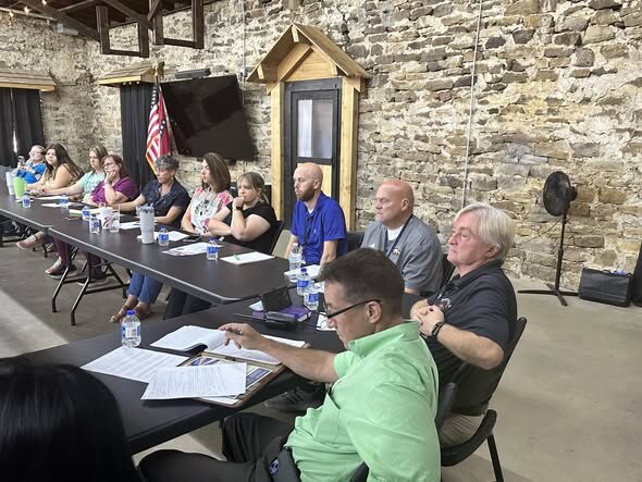 Residents and partners around the table