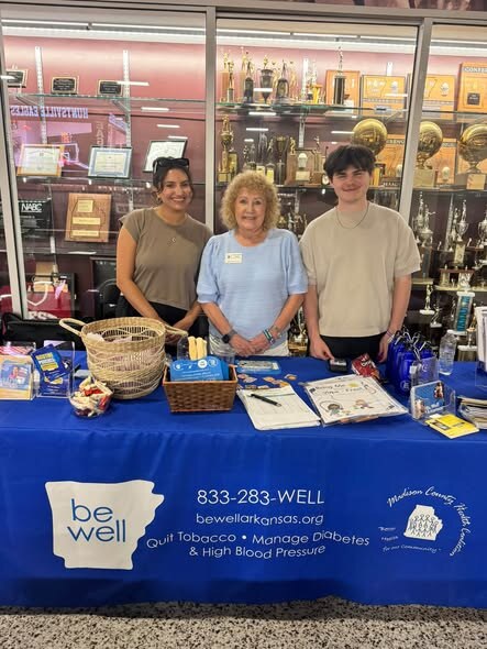 Coalition volunteers at the Huntsville School District Community Resource Fair